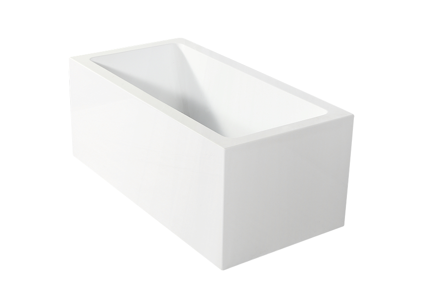 308 Household Freestanding ingot-shaped bathtub