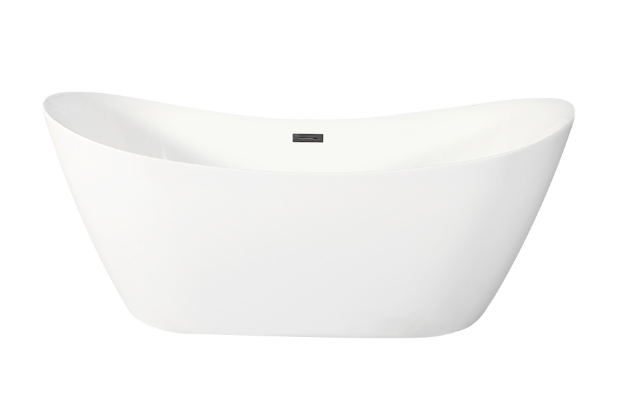 313 Imported plate abnormal shape freestanding acrylic household seamless integrated bathtub