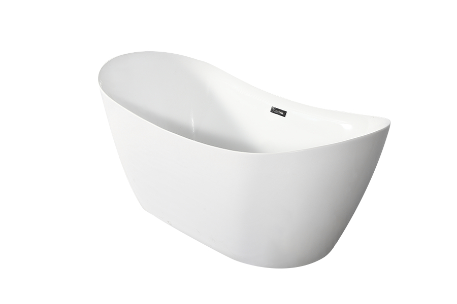 313 Imported plate abnormal shape freestanding acrylic household seamless integrated bathtub
