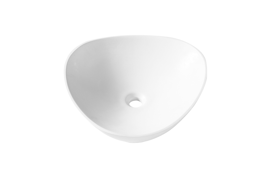 Affordable luxury countertop single basin