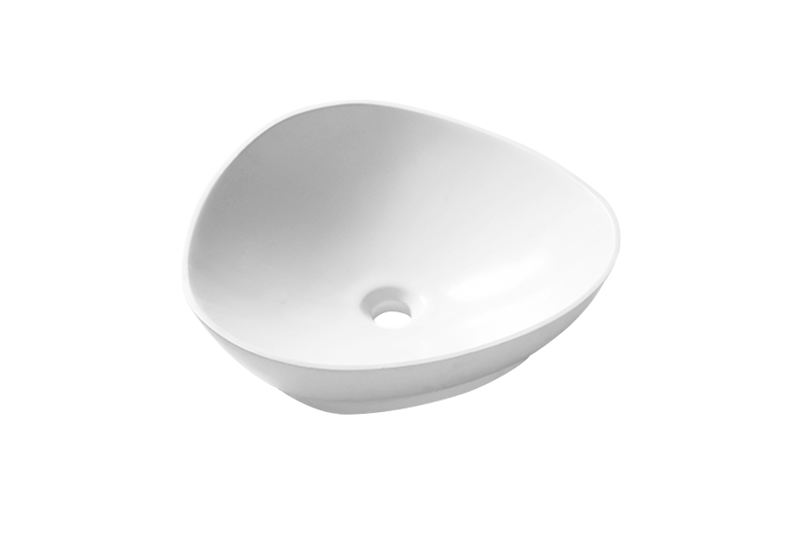 Affordable luxury countertop single basin