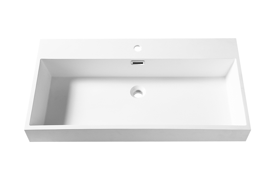Nordic vanity top basin household composite acrylic square wash basin