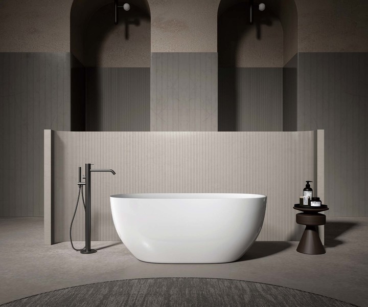 325 Acrylic tub adult small apartment household double bathtub