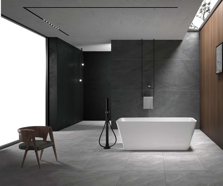 322 French style Acrylic freestanding bathtub