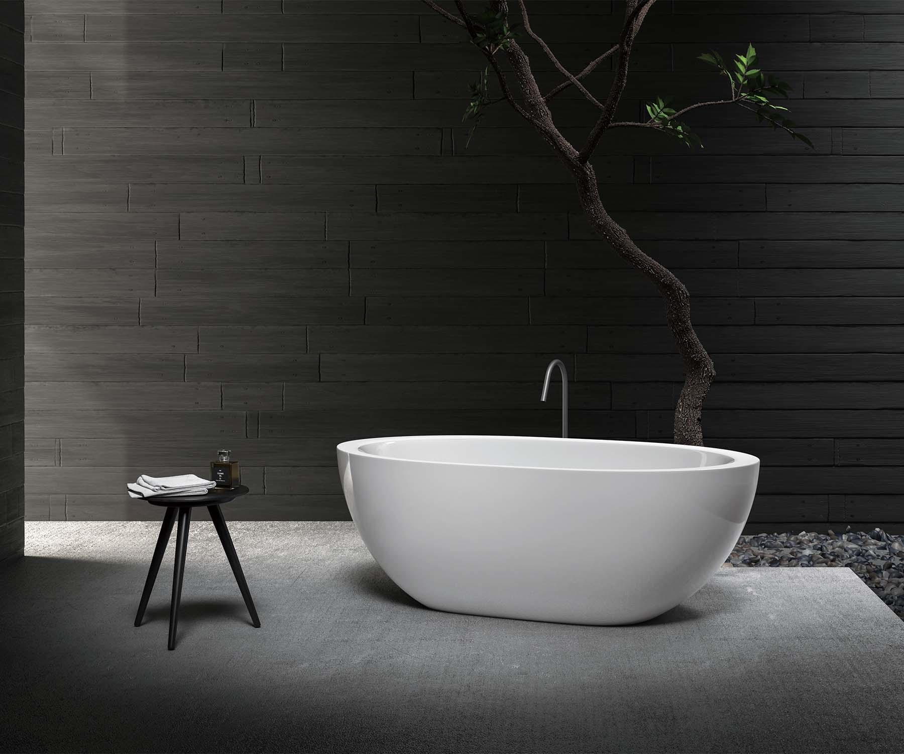 303 Acrylic freestanding bathtub