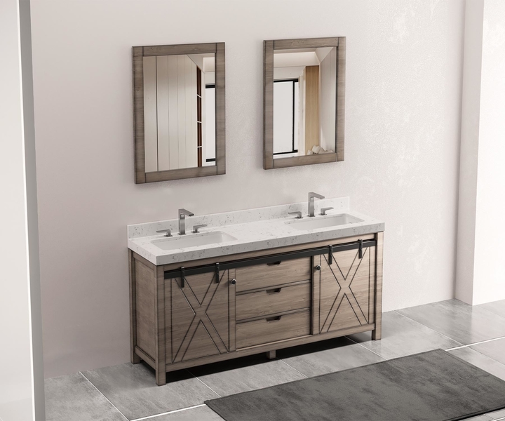 E1 Environmentally Friendly Solid Wood Main Cabinet Freestanding Bathroom Cabinet